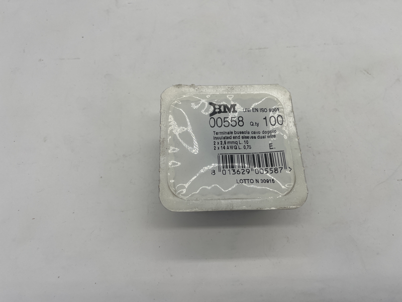 INSULATED AND SLEEVES DUAL WIRE 2X2,5 MMQ L10 00558