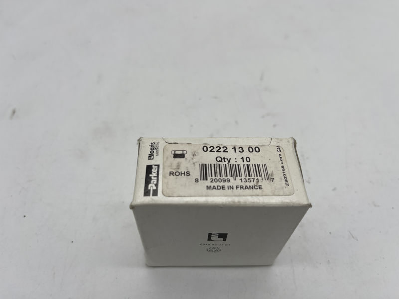 Raccordo a innesto, Legris 0222 13 00, serie 0222, connessione G 1/4 Maschio, tubo da 6mm, in Ottone Confezione da 10 pezzi 0222 13 00