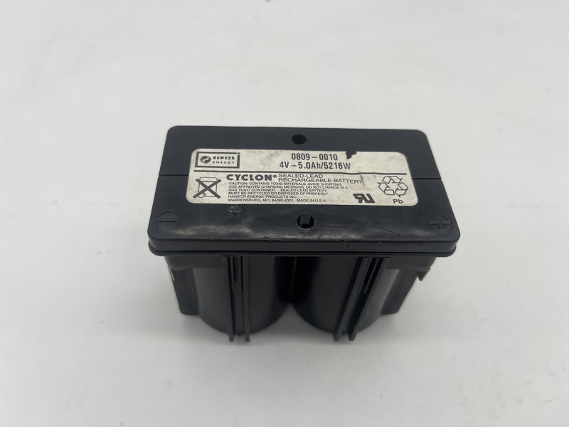 Cyclon 4V - 5AH nonspillable battery 0809-0010
