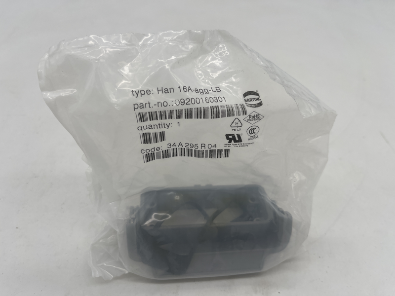 Connettori di alimentazione heavy duty HAN 16A BULKHEAD MNT 1 LEVER METAL 09200160301