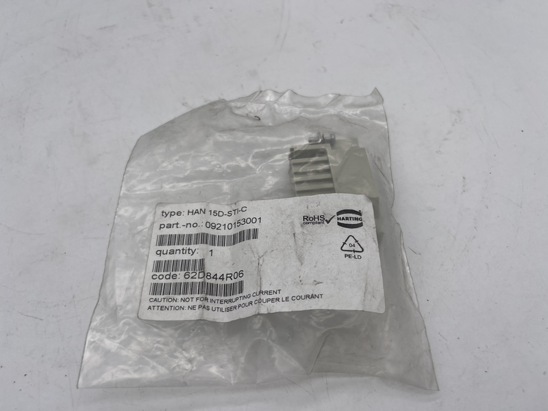 Connettore han 15d sti c 09210153001