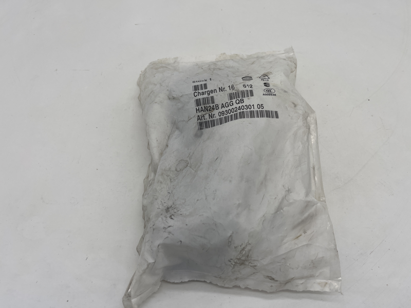 Connettori di alimentazione heavy duty HAN 24B BULKHEAD MNT 2 LEVERS METAL 09300240301