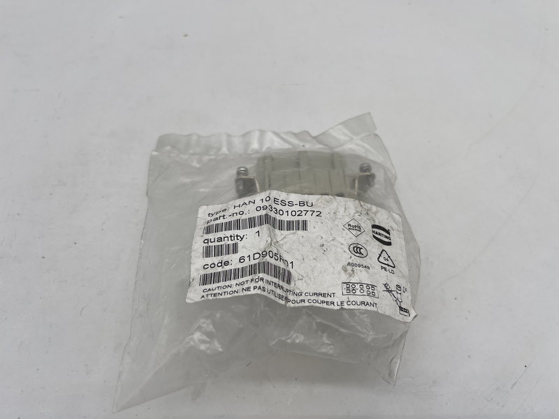 Inserto connettore HARTING, Femmina, serie Han ESS, 16A, 10 vie 09330102772