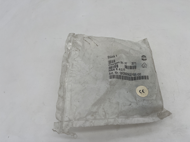Connettori di alimentazione heavy duty HAN K 4+2P F SCREW SCREW TERMINATION 09380062701