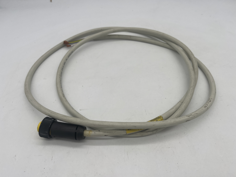 CONNECTOR CABLE, MINI CHANGE, 5 POLE, FEMALE STRAIGHT, 16 AWG PUR GRAY, 2M 105000b21m020