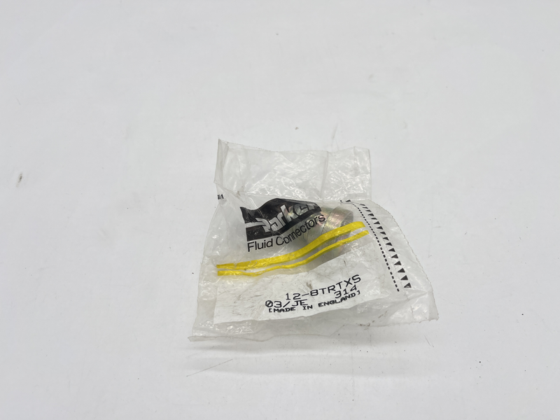 Hydraulic reducer insert fitting - threaded (JIC 37° flare) design - Parker Hannifin (Triple-Lok series) - 5000psi (345bar; 34.5MPa) max 12-8trtxs