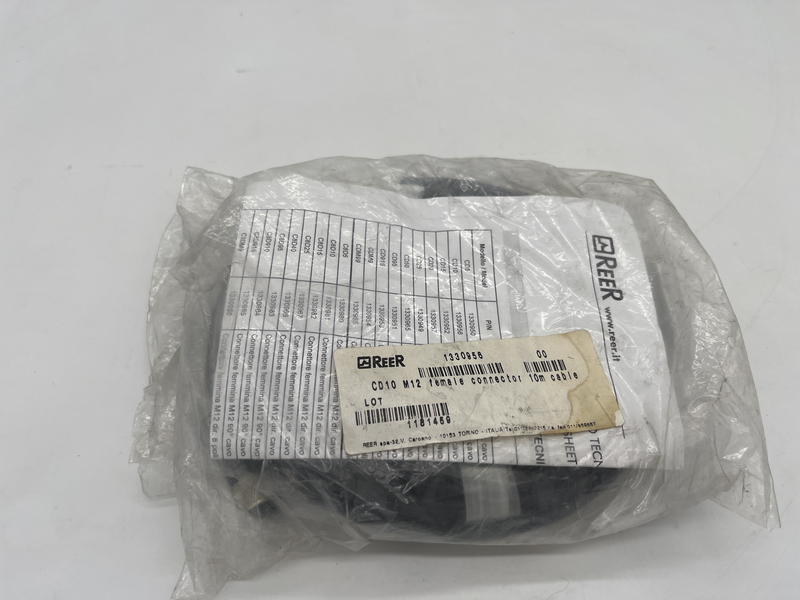 Cd10 m12 female connector 10 mt cable 1330956