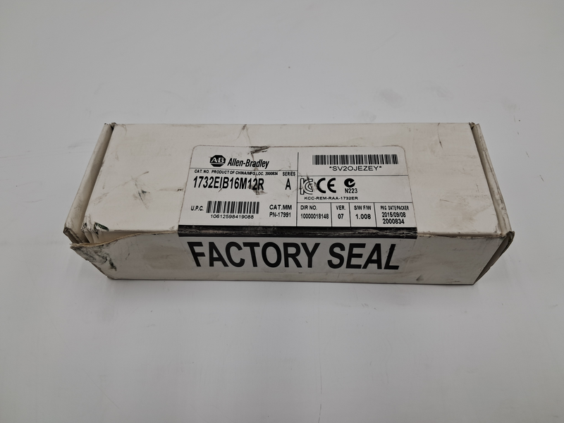 ArmorBlock 2-Port EtherNet/IP Series B module v3.012, AOP 1732EIB16M12R