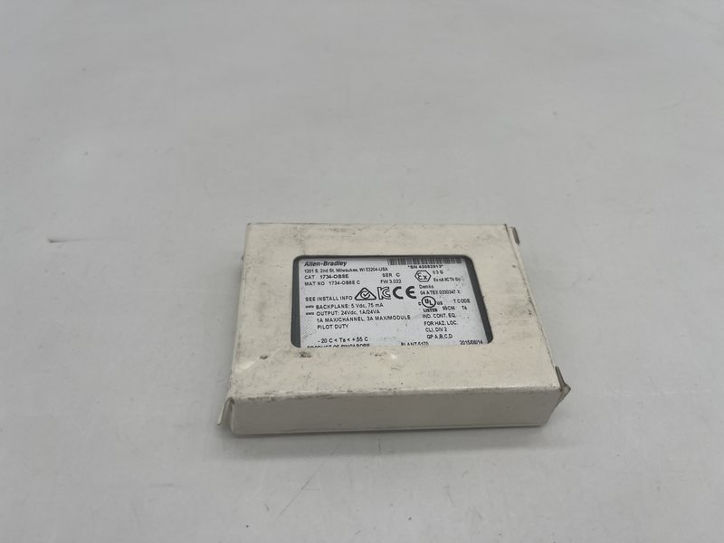 Output 8 point, Power Supply 24V DC, Temperature Rating -20...55 °C (-4...131 °F) 1734-ob8e