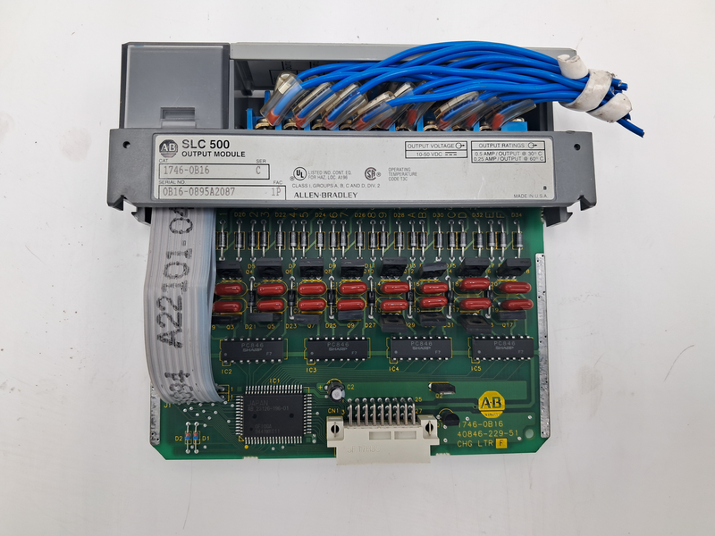 SLC 500 OUTPUT MODULE 1746-OB16 SER C