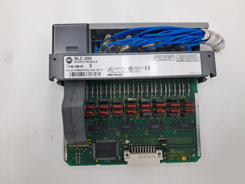 SLC 500 OUTPUT MODULE 1746-OB16 SER D
