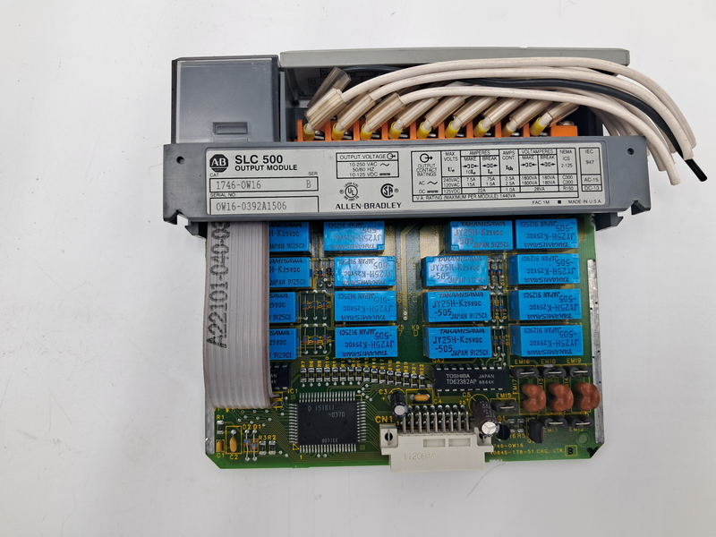 SLC 500 OUTPUT MODULE 1746-OW16 SER B