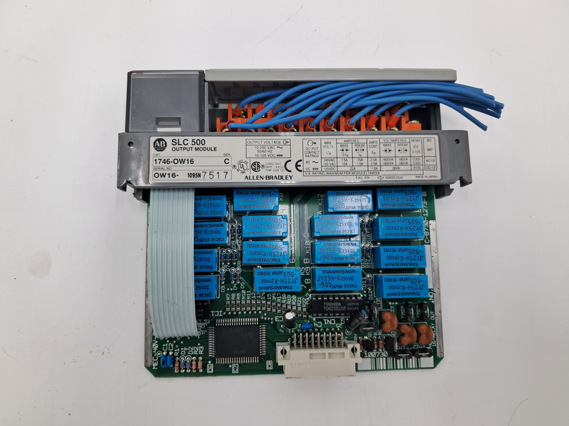 SLC 500 OUTPUT MODULE 1746-OW16 SER C
