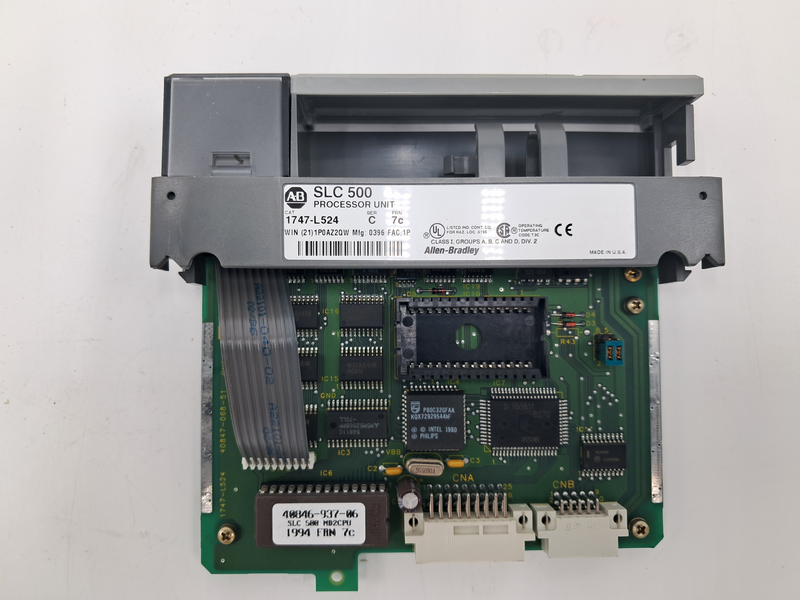 SLC 500 PROCESSOR UNIT 1747-524 SER C FRN 7c