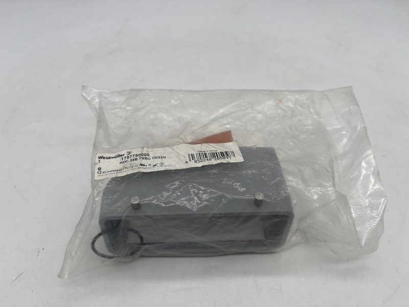 HDC - Custodie, Grandezza: 8, Grado di protezione: IP65 (in condizione innestata), Entrata cavo laterale, Custodia connettore 1787750000