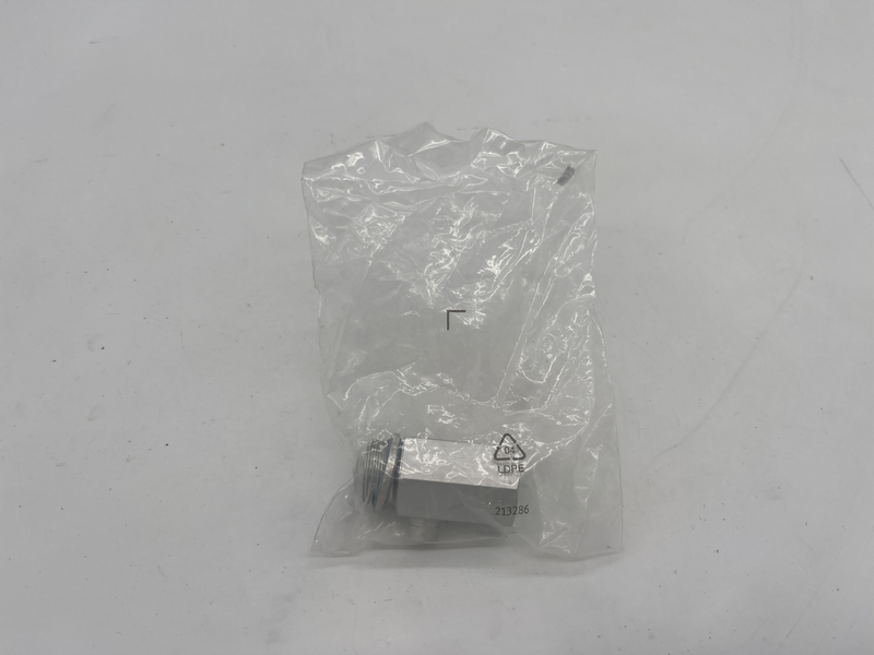 Azionatore manuale, 11 mm, G3/8, lega di alluminio, valvola unidirezionale HGL, serie HAB 184587 J608