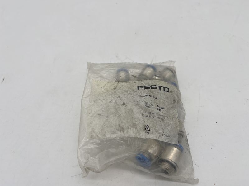 Qs-g1/4-8-i confezione da 10 pezzi 186110