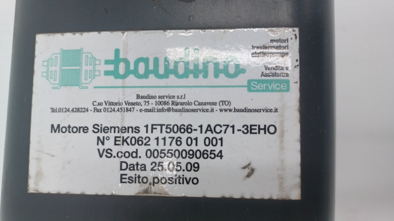 Refurbished 3~ Permanent-Magnet-Motor 1FT5066-1AC71-3EHO