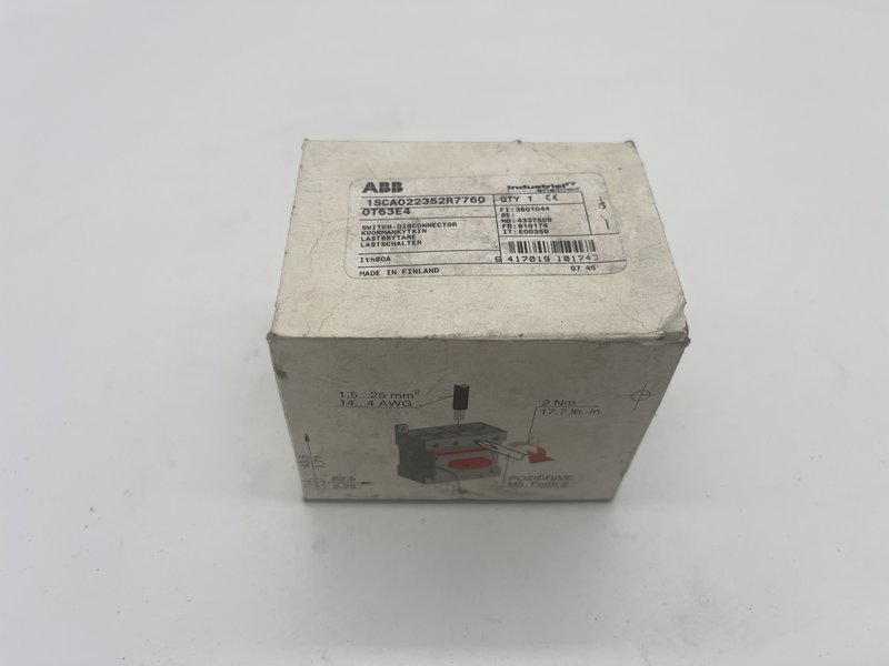 Switch disconnector 1sca022352r7760