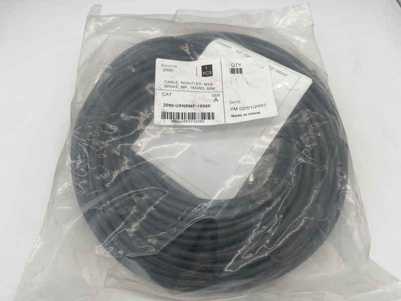 Cable non flex mtr brake mp 18 awg 60 metri 2090-uxnbmp-18s60