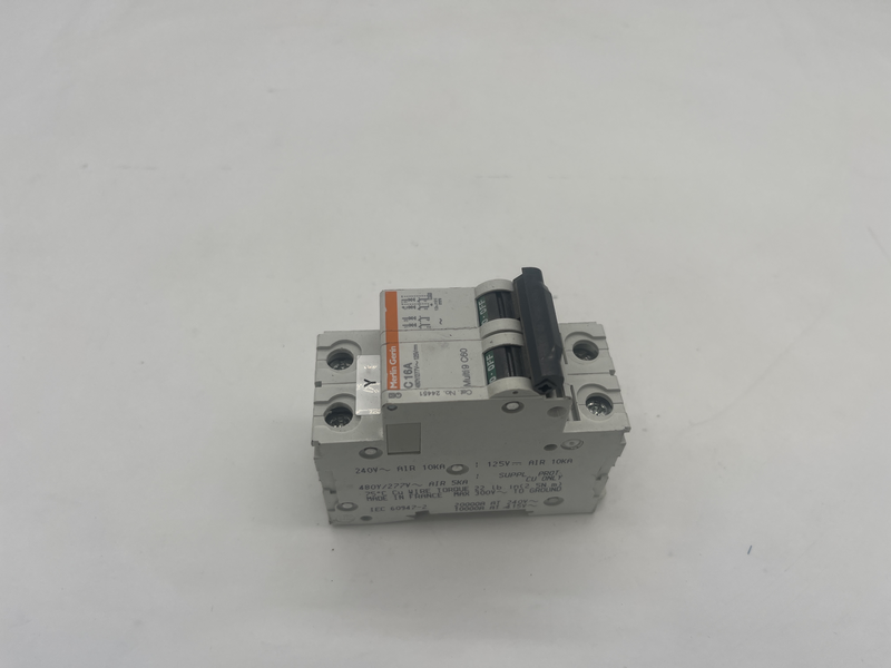 MCB (Miniature Circuit Breaker), 2-pole, 16A, C-curve 24451
