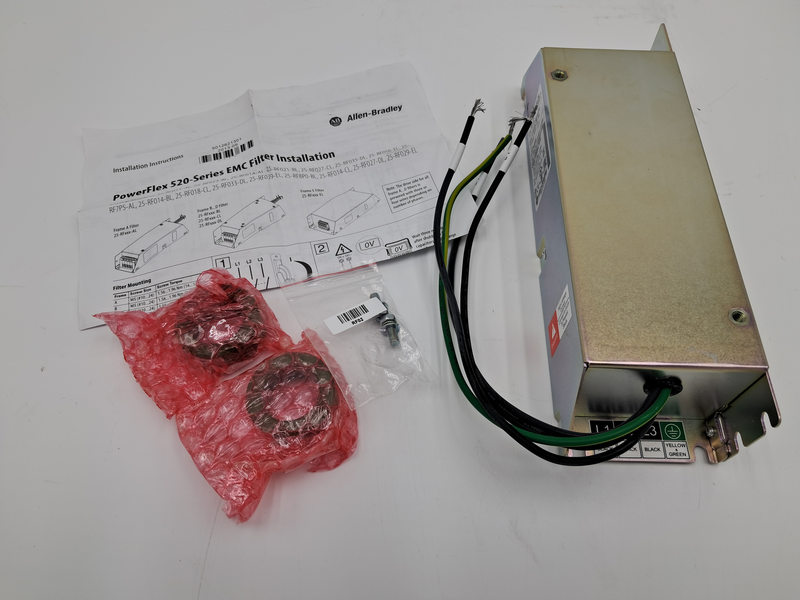 LINE FILTER INPUT: 380-480V 3PH OUTPUT: 7.5A DRIVE RATINGS: 323-528V,0.4-2.2kW (0.5-3.0HP) 25-RF7P5-AL