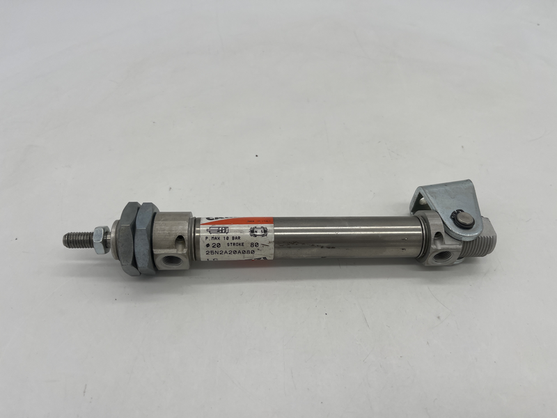 Micro cilindro ø20 stroke 80 25n2a20a080