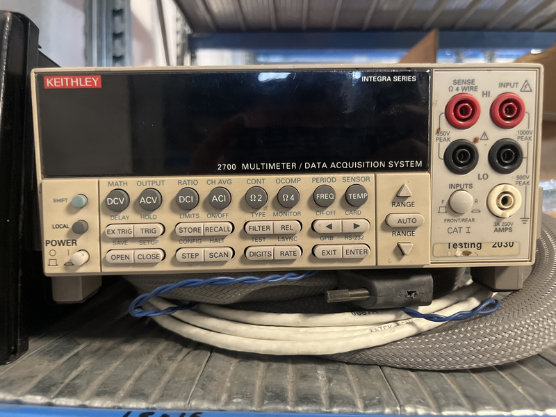 Multimetro data acquisition system 2700