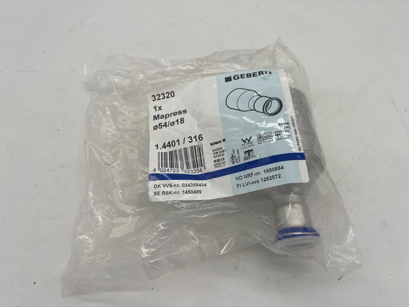 Elemento di estensione, dimensioni: 100 mm (lunghezza), diametro 32 mm, pressione operativa: 8 bar 32320