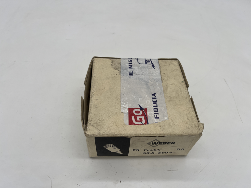 Fusibili 35a-500v confezione da 25 pezzi 35a-500v