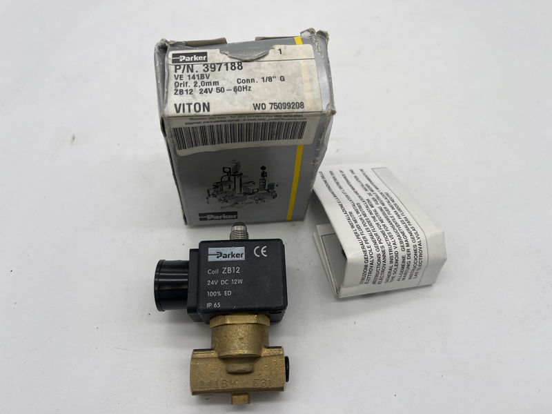 Solenoid valve 1/8g 24vdc 397188