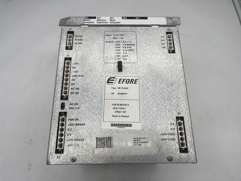 POWER SUPPLY FOR ROBOT 3HAC1620-1DSQC 365