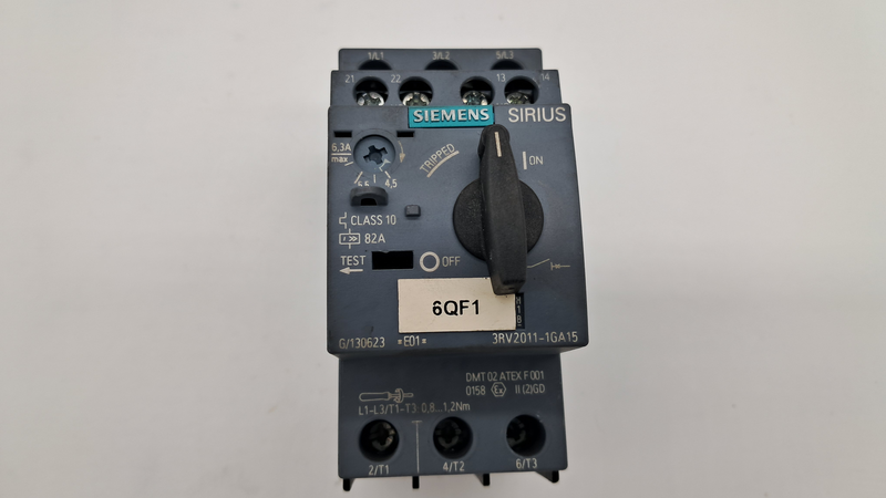Siemens SIRIUS circuit breaker 3RV2011-1GA15