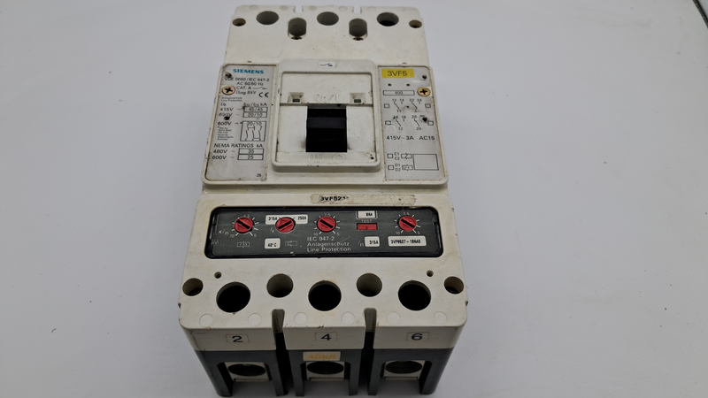 Siemens VE 0660 /IEC 947-2 AC 50/60 Hz CAT. A Uimp 8kV 3VF5211