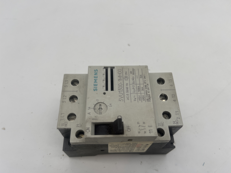 Motor Starter Protector, 3Pole 3VU1300-1MH00