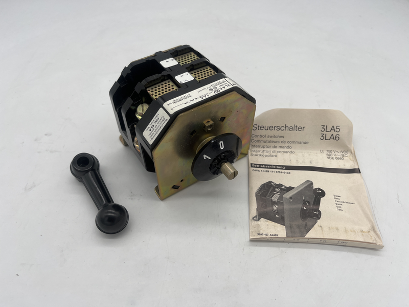 Control switch 500v 63a 3la6 007-1aa