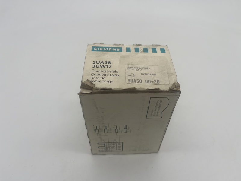 Overload relay 3ua58 00-20