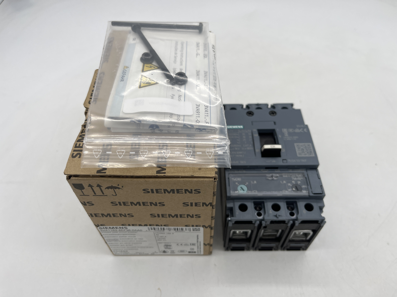 interruttore automatico 3VA1 IEC frame 160 classe del potere di interruzione S Icu=36kA con 415V a 3 poli 3va1163-4ef36-0aa0