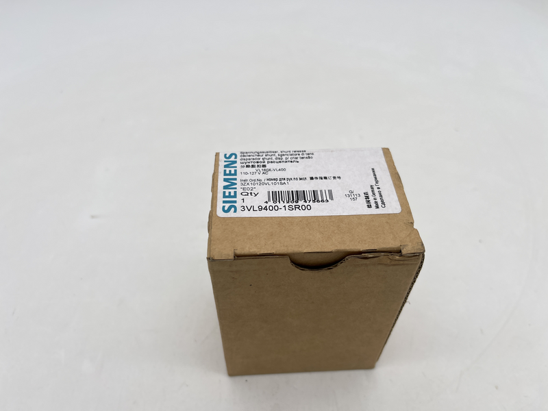 Shunt release 3vl9400-1sr00