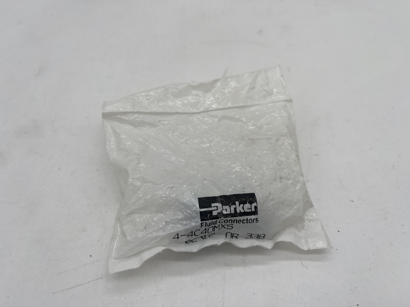 Gomito 90° Parker, connettore A: Maschio 37° JIC Flare, B: Maschio BSPP, in Acciaio 4-4c4omxs
