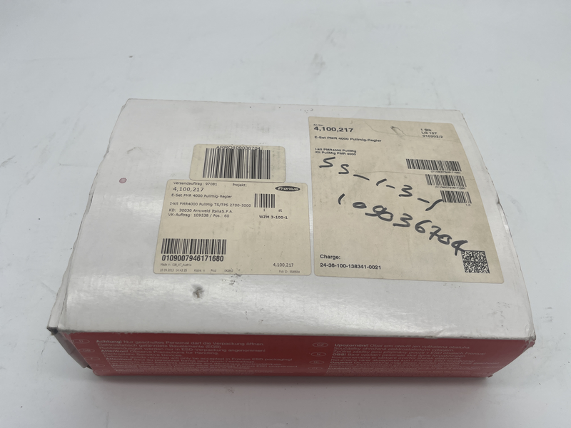 E-set pmr 4000 pullmig-regler 4,100,217