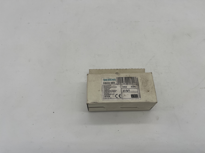 63A 400VAC D02 FUSIBILE NEOZED 5SE2 363