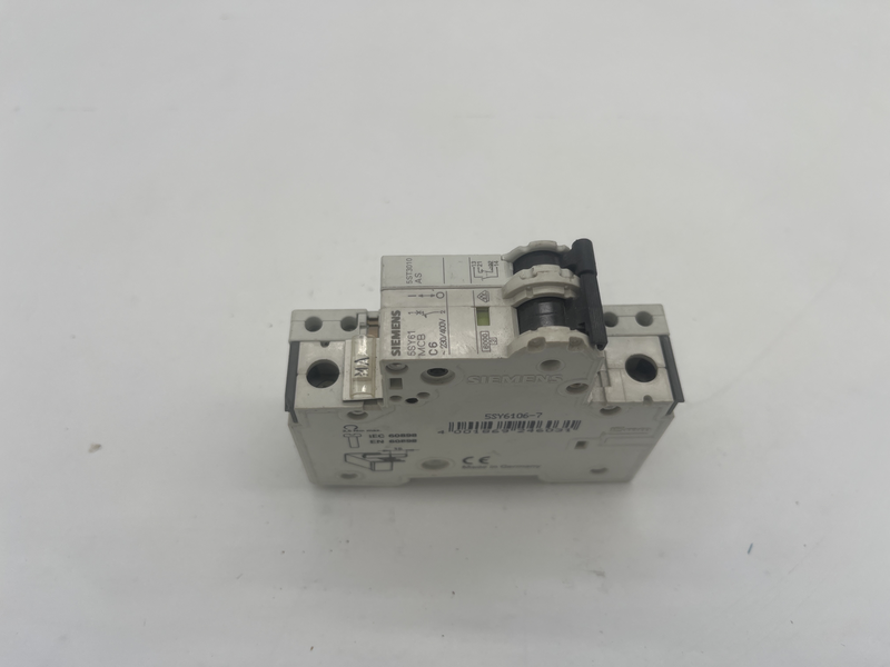circuit breaker 1P 6A MCB C6 230/400V 5SY6106-7