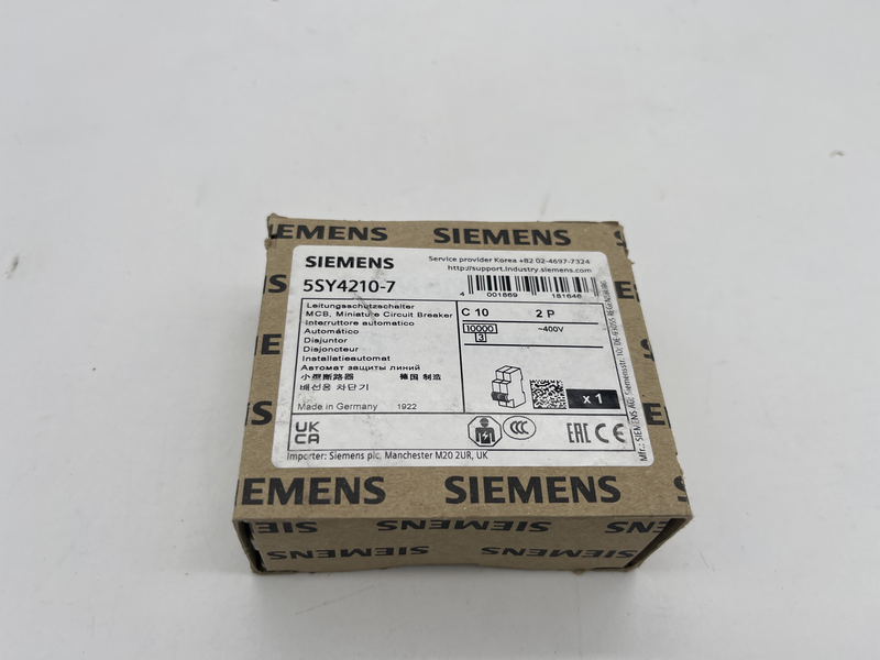 Miniature Circuit breaker 5sy4210-7