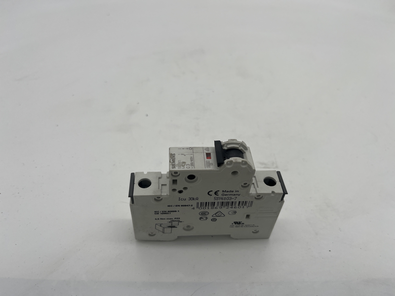 Interruttore automatico di potenza 1 poli 230/400V 5sy61 mcb c3