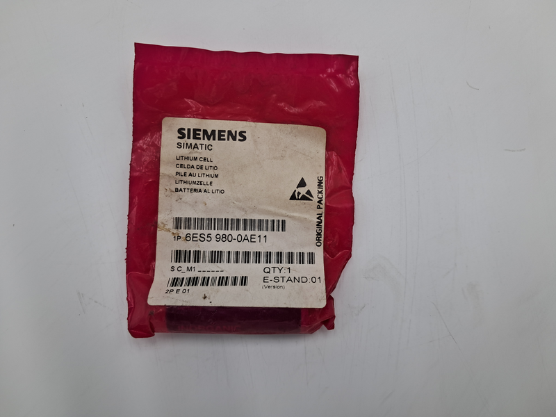 SIMATIC lithium cell 6ES5 980-0AE11