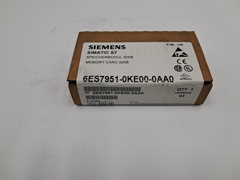 Simatic S7 Menory Card 32KB 6ES7951-0KE00-0AA0