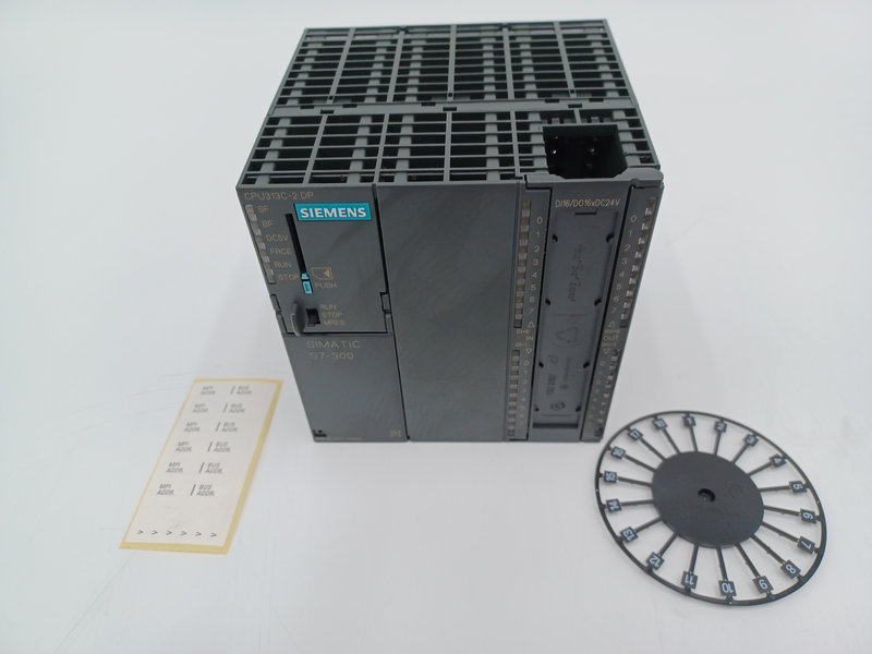 SIMATIC S7-300, CPU 313C-2DP COMPACT CPU WITH MPI, 16 DI/16 DO, 3 FAST COUNTERS (30 KHZ), INTEGRATED DP INTERFACE, INTEGRATED 24V DC POWER SUPPLY
