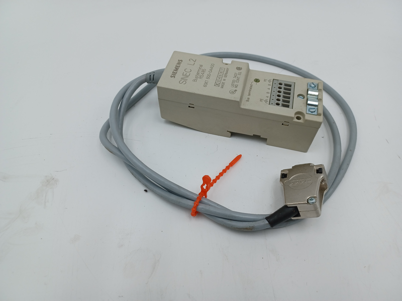 simatic busterminal SIMATIC NET, RS 485 BUS TERMINAL FOR PROFIBUS, TRANSMISSION RATE: 9.6 KBIT/S TO 1500 KBIT/S, WITH CONNECTING CABLE 1.5 M 6GK1 500-0AA00