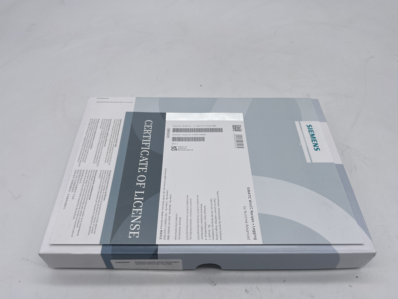 Certificato di licenza 6av2107-0ha00-0bb0